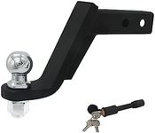 6-Inch Trailer Hitch Ball Mount wit