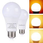 Scheinenda 3-Way Led Light Bulbs A21, 50 100 150 Watt Equivalent, Perfect for Reading, Soft White(3000K), Indoor Standard E26 Bulb, Energy Efficient 20 Watt, 2200 Lumens, 2 Pack