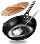 Billord Carbon Steel Wok, 12.8'' Fr