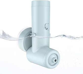 Bath Jet Spa, Impact Force 65 kPa Rechargeable Bath Jet for Tub, Bubble and Jet Two Mode, Cordless Portable Bathtub Accessories with Adjustable Speed, Bathtub Jets for Home Spa, Relaxing (Blue)