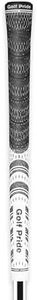 Golf Pride MCC Golf Club Grip - All-Weather Hybrid Grip - Brushed Cotton Cord & Pebbled Texture - Moisture-Wicking Technology - Standard - White