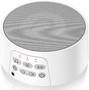 Dreamegg White Noise Machine - Classic D3 Pro Sleep Sound Machine, Rechargeable Noise Machine for Sleeping, 29 HiFi Sound, Battery or Adapter, Auto-Off Timer, Portable Sound Machine for Baby Adult Home Travel