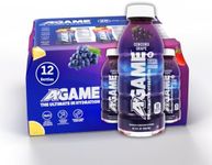 A-GAME Sports Drink, Concord Grape, The Ultimate Hydration Sports Beverage for Athletes, 8 Essential Vitamins including B, C, & E plus Natural Sea Salt Electrolytes, All Natural Flavors & Sweeteners, Gluten Free, 16 Fl Oz (Pack of 12)