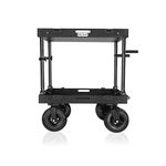 PROAIM Victor Lite 36” Camera Production Cart for Film/Studio/Stage/DIT/Sound/Lighting. Foldable, 440lb Payload. Store & Carry Your Gear Safely. Quick Setup, Smooth Mobility, Foot Brakes (VCTR-LT-36)