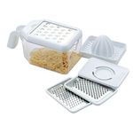 Norpro 352 Multi Grater with Juicer, Plastic, As Shown