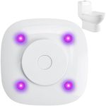 CHENEVER 2 x UV Sterilizer Toilet Lamp, Disinfection Lamp with Smart Activated LED Night Light for Toilet, Bedroom, Kitchen, 4 Aromatherapy Tablets Included