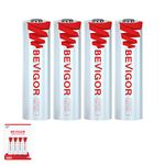 BEVIGOR® Lithium AA Batteries 4 Pack, Longer Lasting 1.5V 3000mAh Double A Battery, 20-Year Shelf Life【Non-Rechargeable】