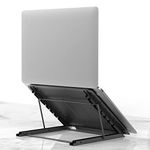 Lidasen Laptop Stand Tablet,Foldable Portable Ventilated Desktop Laptop Holder, Cooling Stand (10"-15.6") compatible with Dell XPS, HP, Lenovo,Universal Lightweight&Adjustable Ergonomic Tray