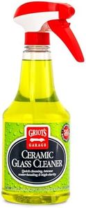 Griot's Garage Ceramic Glass Cleaner Spray for Car Windows, Windshields, Mirrors and Home Use, Cleans and Protects, Streak-Free, 10835, 22oz