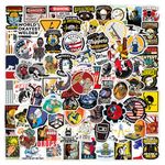 Hard Hat Stickers for Electricians，Toolbox Decal - Waterproof Decals for Mechanics Large 200pcs + Small 98pcs （298pcs)