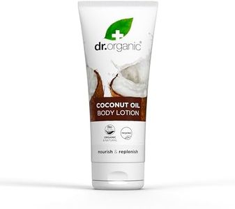 Dr Organic Coconut Oil Lotion, Moisturising, Dry Skin, Mens, Womens, Natural, Vegetarian, Cruelty-Free, Paraben & SLS-Free, Organic, 200ml