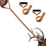 2 Pack Deer Drag and Harness, Deer Drags Rope for Hunting Gear, Makes Dragging Easy Quick and Easy to Use Hunting Gear for Deer Hunters-Orange