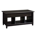 Sauder 414856 Edge Water Lift-Top Coffee Table, L: 41.10" x W: 19.45" x H: 19.09", Estate Black finish