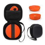 CaseSack Hotspot case for Skyroam Solis, Solis Lite, Solis X, WiFi Smartspot, Mobile Hotspot, Power Bank, Global SIM-Free 4G LTE, mesh Pocket, Wrist Strap, Black