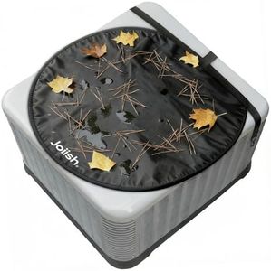 Joiish Air Conditioner Covers for Outside 36" x 36“ Units, Auto Open/Close AC Top Cover, 100% Unobstructed Ventilation, Outdoor Compressor Breathable Guard Against All Debris—Leaves/Pine Needles/Rain