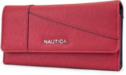 Nautica Money Manager RFID Women?s Wallet Clutch Organizer