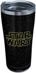 Tervis Star Wars Classic Logo Triple Walled Insulated Tumbler Travel Cup Keeps Drinks Cold & Hot, 20oz Legacy, Stainless Steel, 1 Count (Pack of 1)