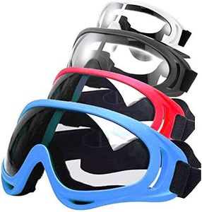 Fstop Labs 4 Packs Safety Goggles Glasses with Wind Resistance and Protection Perfect for Nerf Foam Blasters Guns N-Strike Elite Series