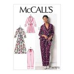 McCall's M7875, Sewing Pattern,Template, Paper, Plain, XS-SL-M