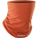 Salomon RS Warm Winter Training Unisex Neck tube Ski Snowboarding Hiking, Light warmth, Fit & style, and Extra breathable, Orange, One Size