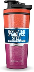 Ice Shaker 26 Oz Shaker Bottle, Stainless Steel Water Bottle and Protein Shaker, As Seen on Shark Tank, Reusable Stainless Steel Water Bottle, Gym Water Bottle, Summer