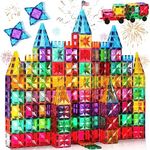 Palano Magnetic Tiles,Star Magnetic Building Blocks Toy for Ages 3+,Magnetic Tiles for Toddlers Gifts,Montessori Toys,STEM Toys Christmas Toy Gift for Kids Boys and Girls