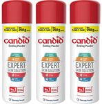 Candid Dusting Powder | Expert Skin Solution |Doctor's Prescribed No.1 Brand | Prevents Sweat Rash, Itching, Fungal Infection & Skin Irritation | Anti-fungal Powder | Clotrimazole | 250g | Pack of 3