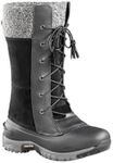 Baffin Women's Dana Snow Boots, Black, 8 M US