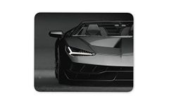 Destination Vinyl Ltd Black Super Car Mouse Mat Pad - Sports Vehicle Driving Fun Computer #16477