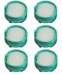 [6 Pack] Replacement for Shark Odor Neutralizer Cartridge AZ3002 HZ3002 AZ3000 HZ3000 IZ862H Accessories Replacement for Shark Vacuum Cleaner Odor Neutralizer And air Purifier HP302. -1541fc3000,Teal