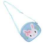 ifundom Toddler Crossbody Purse Easter Purse Girls Messenger Bag Toddler Pu Leather Small Wallet One Shoulder Bunny Purse Girl Wallet Purse