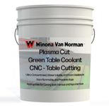 Plasma Cut - Green Coolant - Table and CNC Cutting Coolant (5 Gallons)