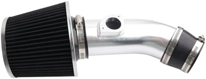 StarTechAuto Cold Air Intake Kit Silver T-304 Aluminum with Black Washable Dry Filter High Performance Air Intake System Compatible with Mazda3 Mazda6 2.5L L4 2014-2016