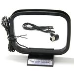 Ancable FM antenna 75ohm UNBAL and AM loop antenna for Yamaha Natural Sound Stereo Receiver