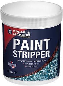 Spear and Jackson Professional Paint Stripper 1 Litre Ready to Use, White