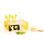 Fat Brain Toys Pretendables Lemonade Time Set - Pretend Playset with Storage, 3+