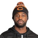 New Era NFL Chicago Bears Colour Stripe Beanie Sport Knit Black