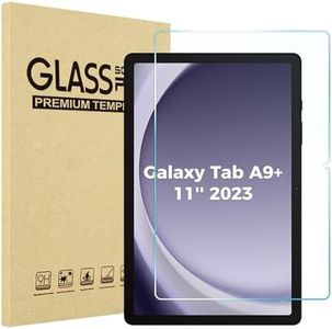 ProCase 1 Pack Screen Protector for Galaxy Tab A9 Plus 11 Inch 2023, Tempered Glass Screen Film Guard for 11" Galaxy Tab A9+ Plus Tablet (SM-X210/X215/X216/X218)