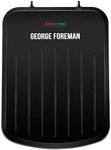 George Foreman GFF2020 Fit Grill Small, Fast Heat Up, Easy to Clean, Drip Tray, Non Stick Grill, Black