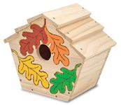 Melissa & Doug Build-Your-Own Wooden Birdhouse Craft Kit