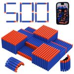 Nerf Bullets-500 Dart Bullets Refill Pack for Nerf N-Elite Series Guns-Compatible with All Elite Blasters