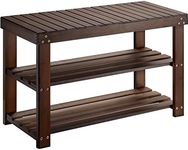 Pipishell Bamboo Shoe Rack Bench, 3