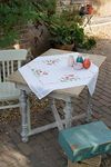 Vervaco Tablecloth Stamped Cross St