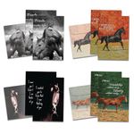 Tree-Free Greetings Horse Lovers Friendship Card Assortment, 5 x 7 Inches, 8 Cards and Envelopes per Set (GA31615)