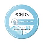 POND'S Super Light Gel Oil Free Face Moisturizer 73 g, With Hyaluronic Acid & Vitamin E for Fresh Glowing Skin & 24 hr Hydration - Daily Use