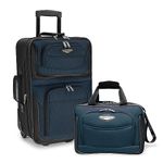 Travel Select Amsterdam Expandable Rolling Upright Luggage, Navy, 2-Piece Set, Navy, 2-Piece Set, Amsterdam Expandable Rolling Upright Luggage