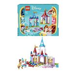 LEGO Disney: Disney Princess Creative Castles 43219 Building Toy Set (140 Pieces),Multi