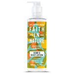 Faith In Nature Natural Grapefruit and Orange Hand and Body Lotion, Energising, Vegan and Cruelty Free, No SLS or Parabens, 400 ml