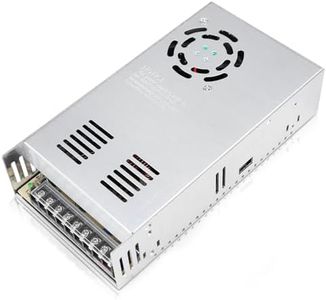 12V 33.3A 400W Universal Regulated Switching Power Supply, 100-240V AC to DC 12 Volt LED Driver, Converter, Transformer, Adapter for LED Light Strip, Security System, 3D Printer