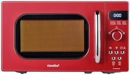 COMFEE' Retro Small Microwave Oven 